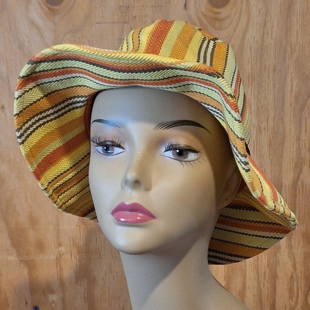 La Prince Jardinier Garden Hat Women's Medium (22") 100% Cotton Festival Music